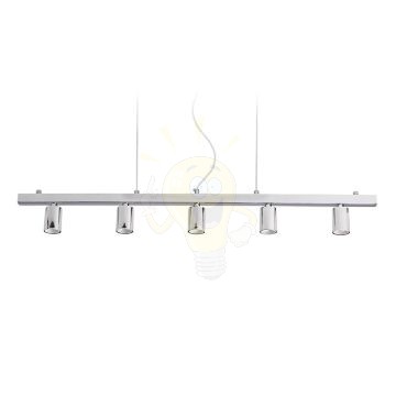 Kép RALLONG V függeszték alap  króm 230V LED E27 5x15W