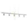 RALLONG V függeszték alap  króm 230V LED E27 5x15W