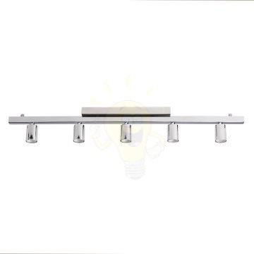 Kép RALLONG V mennyezeti lámpa alap  króm 230V LED E27 5x15W