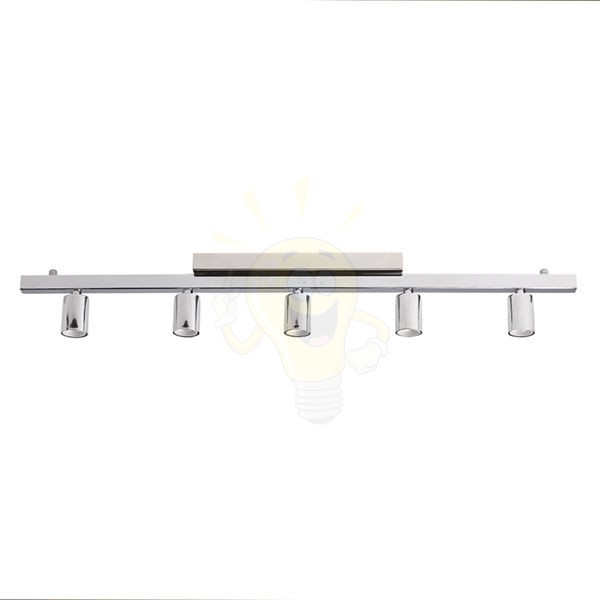 RALLONG V mennyezeti lámpa alap  króm 230V LED E27 5x15W