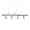 RALLONG IV függeszték alap  króm 230V LED E27 4x15W
