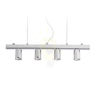 Kép RALLONG IV függeszték alap  króm 230V LED E27 4x15W