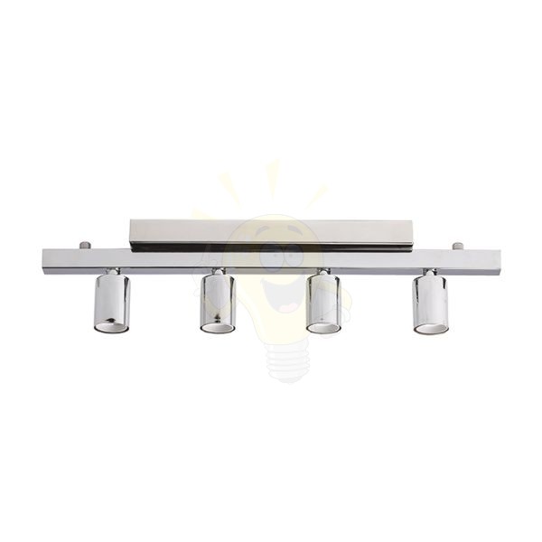 Kép RALLONG IV mennyezeti lámpa alap  króm 230V LED E27 4x15W