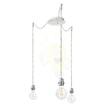 Kép KOMBIX 3 függesztő készlet KA+AK+KF   230V LED E27 3x15W