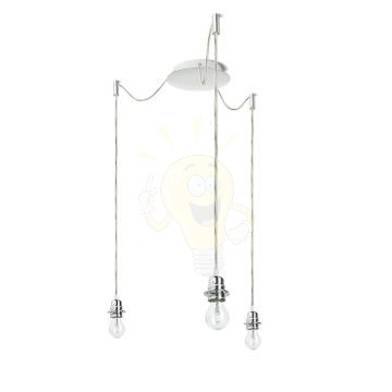 Kép KOMBIX 3 függesztő készlet KA+AK+KF   230V LED E27 3x15W