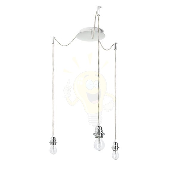 Kép KOMBIX 3 függesztő készlet KA+AK+KF   230V LED E27 3x15W