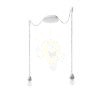Kép KOMBIX 2 függesztő készlet KA+AK+KF   230V LED E27 2x15W