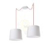 KOMBIX 2 függesztő készlet KA+PK+KF   230V LED E27 2x15W