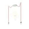 KOMBIX 2 függesztő készlet KA+PK+KF   230V LED E27 2x15W