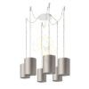 KOMBIX 6 függesztő készlet FEHA+AK+KF   230V LED E27 6x15W