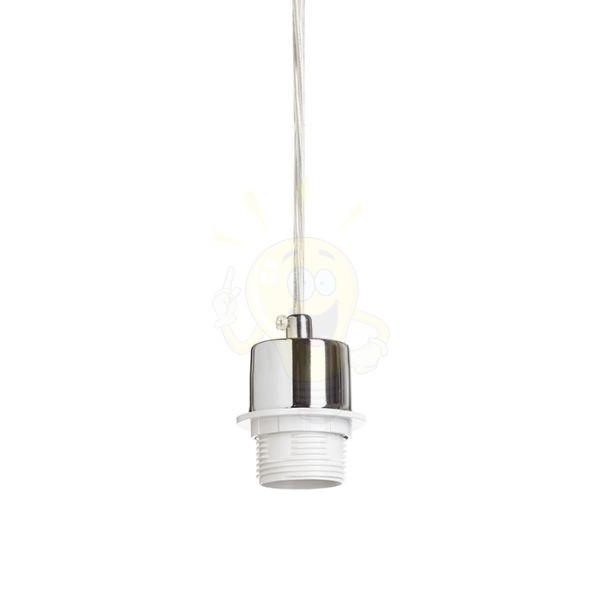 MORE 80 mennyezeti függőlámpa alap  matt nikkel 230V LED E27 3x15W