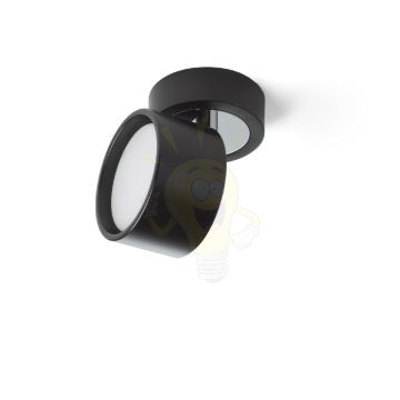 Kép PIXIE dönthető lámpa fekete króm 230V LED GX53 7W