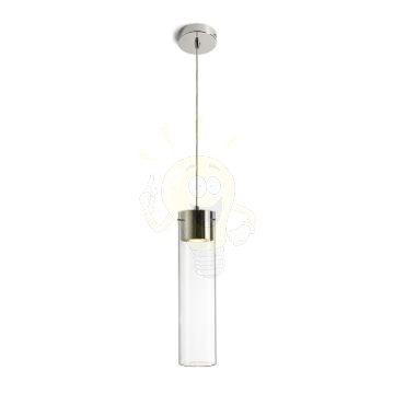 Kép GARNISH függő lámpa  tiszta üveg/króm 230V GU10 9W
