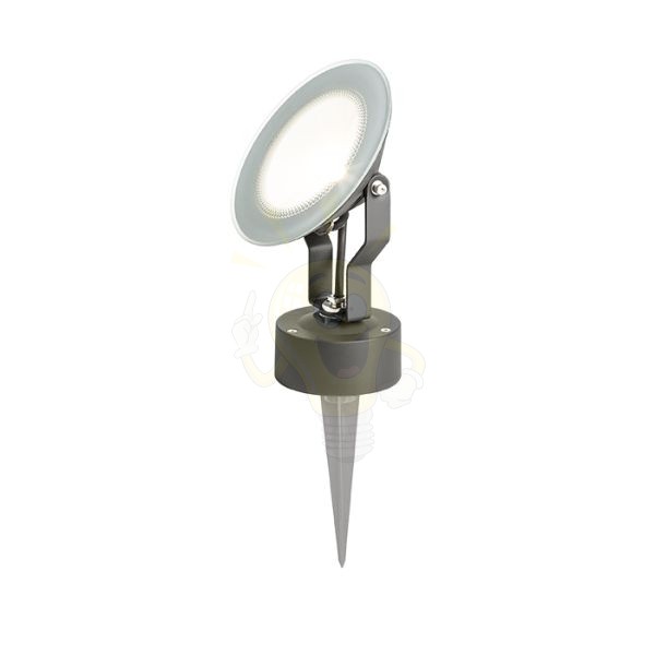 Kép FOX kültéri lámpa antracitszürke  230V LED 9W 120° IP65  3000K