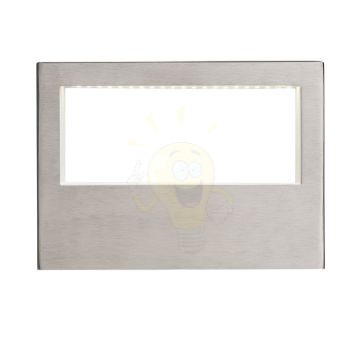 Kép CHLOE fali lámpa rozsdamentes acél 230V LED 9W IP65 3000K