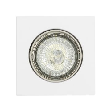 Kép TOPIC SQ dönthető lámpa matt fehér  230V LED GU10 8W