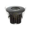 WATERBOY R  matt fekete  230V LED 10W 40° IP65  3000K