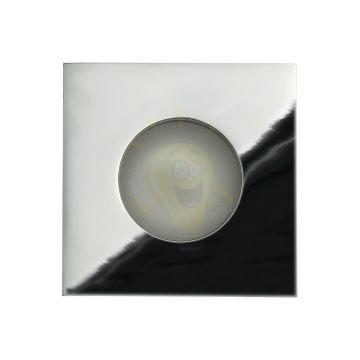 Kép SPLASH SQ süllyesztett lámpa  króm 230V LED GU10 8W IP65