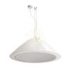 ROND 80 függö lámpa fehér 230V LED 25W 4000K