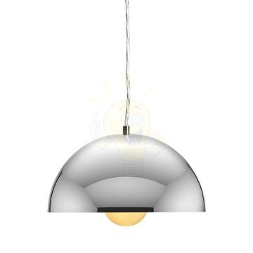 Kép SINTRA 30 függő lámpa  króm 230V LED E27 11W