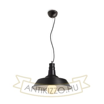 Kép GOLDIE 36 függő lámpa fekete/fehér  230V LED E27 30W