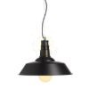 Kép GOLDIE 36 függő lámpa fekete/fehér  230V LED E27 30W