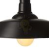 GOLDIE 36 függő lámpa fekete/fehér  230V LED E27 30W