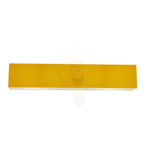 LOPE 120/22 lámpabúra  Chintz sárgabarack/fehér PVC  max. 23W