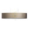 CASUAL 120/25 lámpabúra  Monaco galamb szürke/ezüst PVC  max. 23W