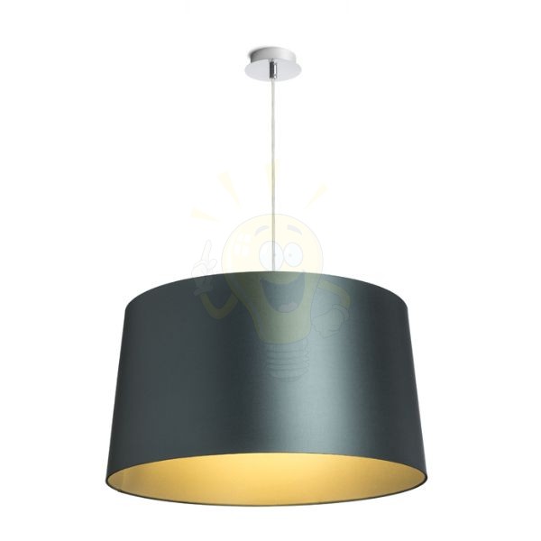 Kép ASPRO 55/30 lámpabúra  Monaco benzin kék/ezüst PVC  max. 23W