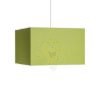 TEMPO 30/19 lámpabúra  Chintz lime/fehér PVC  max. 23W