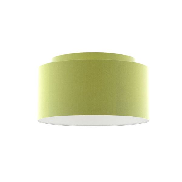 Kép DOUBLE 55/30 lámpabúra  Chintz lime/fehér PVC  max. 23W