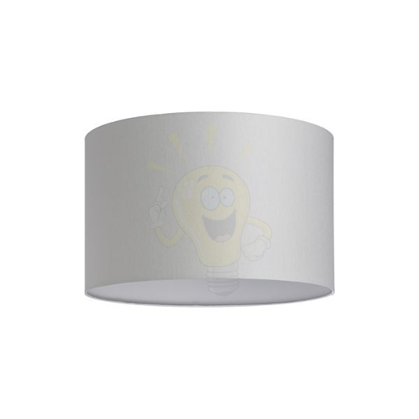 Kép RON 40/25 lámpabúra  Chintz világosszürke/fehér PVC  max. 23W