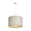 RON 40/25 lámpabúra  Chintz világosszürke/fehér PVC  max. 23W