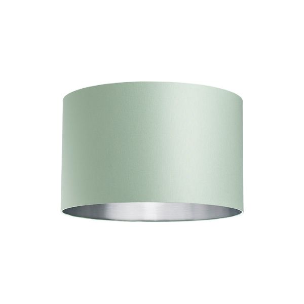 Kép RON 40/25 lámpabúra  Chintz menta/ezüst fólia  max. 23W