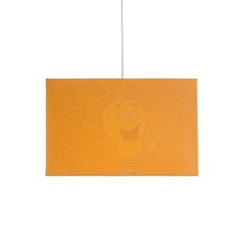 Kép TEMPO 30/19 lámpabúra  Chintz narancssárga/fehér PVC  max. 23W