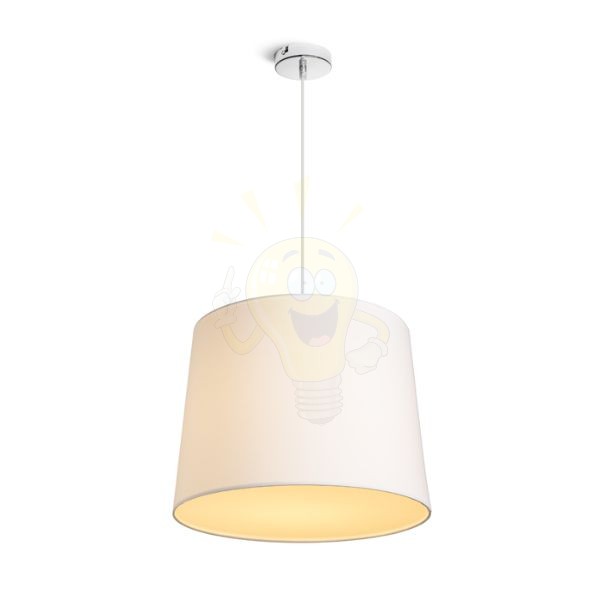 Kép ASPRO 40/30 lámpabúra  Polycotton fehér/fehér PVC  max. 23W