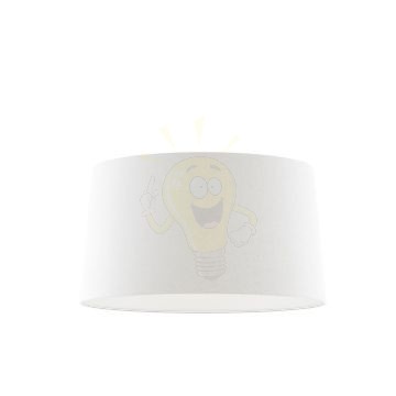 Kép ASPRO 55/30 lámpabúra  Polycotton fehér/fehér PVC  max. 23W