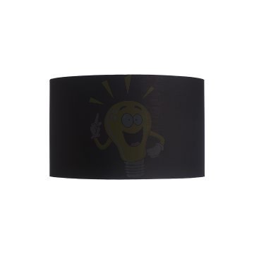 Kép RON 40/25 lámpabúra Polycotton fekete/réz fólia max. 23W