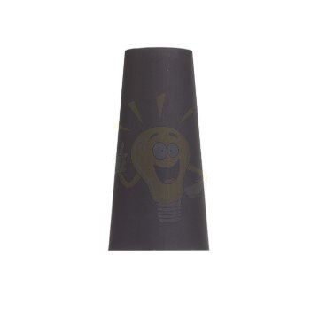 Kép CONNY 15/30 asztali lámpaernyő Polycotton fekete/arany fólia max. 23W