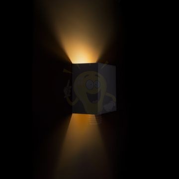 Kép LOPE W 25/14 fali lámpa  Polycotton fekete/réz fólia 230V LED E27 15W