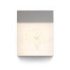 Kép VERIA fali lámpa ezüstszürke 230V LED 6W 116° IP54 3000K