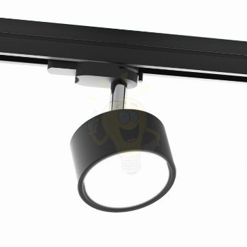 Kép PIXIE háromfázisú áramkörös sínre fekete króm 230V LED GX53 7W