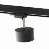 PIXIE háromfázisú áramkörös sínre fekete króm 230V LED GX53 7W