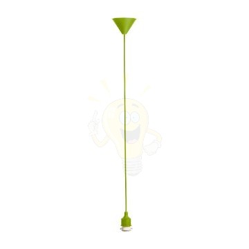Kép LISA függesztő készlet zöld  230V LED E27 15W