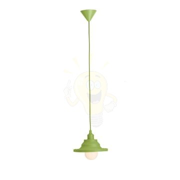 Kép AMICI függő szilikon lámpa zöld  230V LED E27 15W