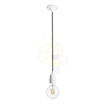 Kép FABIO függesztő készlet fekete porcelán 230V LED E27 15W