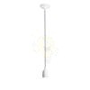 FABIO függesztő készlet fekete/fehér porcelán 230V LED E27 15W