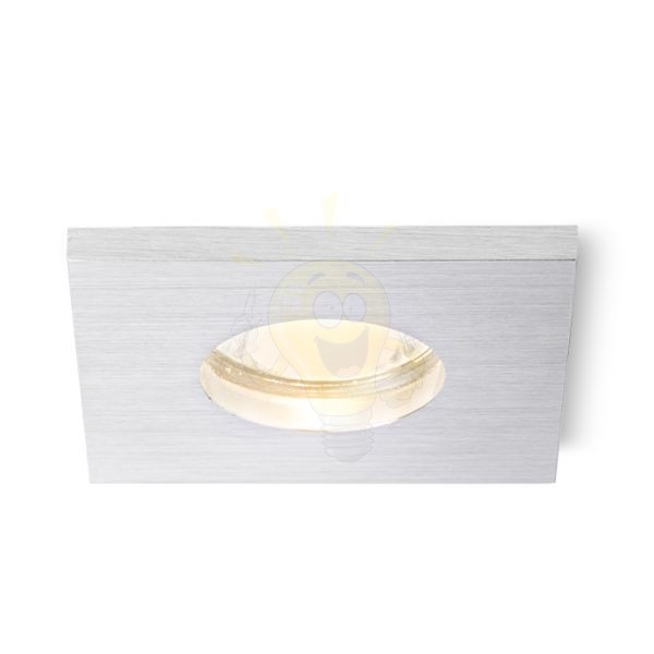 ASTOR SQ   szálcsiszolt alumínium 230V GU10 50W IP65