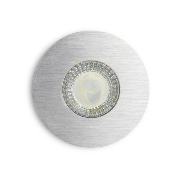ASTOR R   szálcsiszolt alumínium 230V GU10 50W IP65